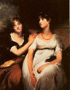  Sir Thomas Lawrence The Daughters of Colonel Thomas Carteret Hardy USA oil painting artist